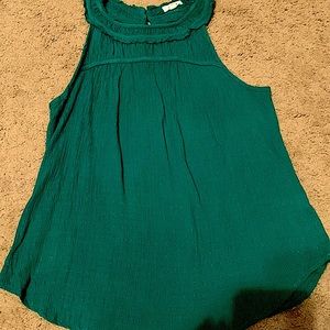 Eyeshadow Brand Green Tank. Size M.